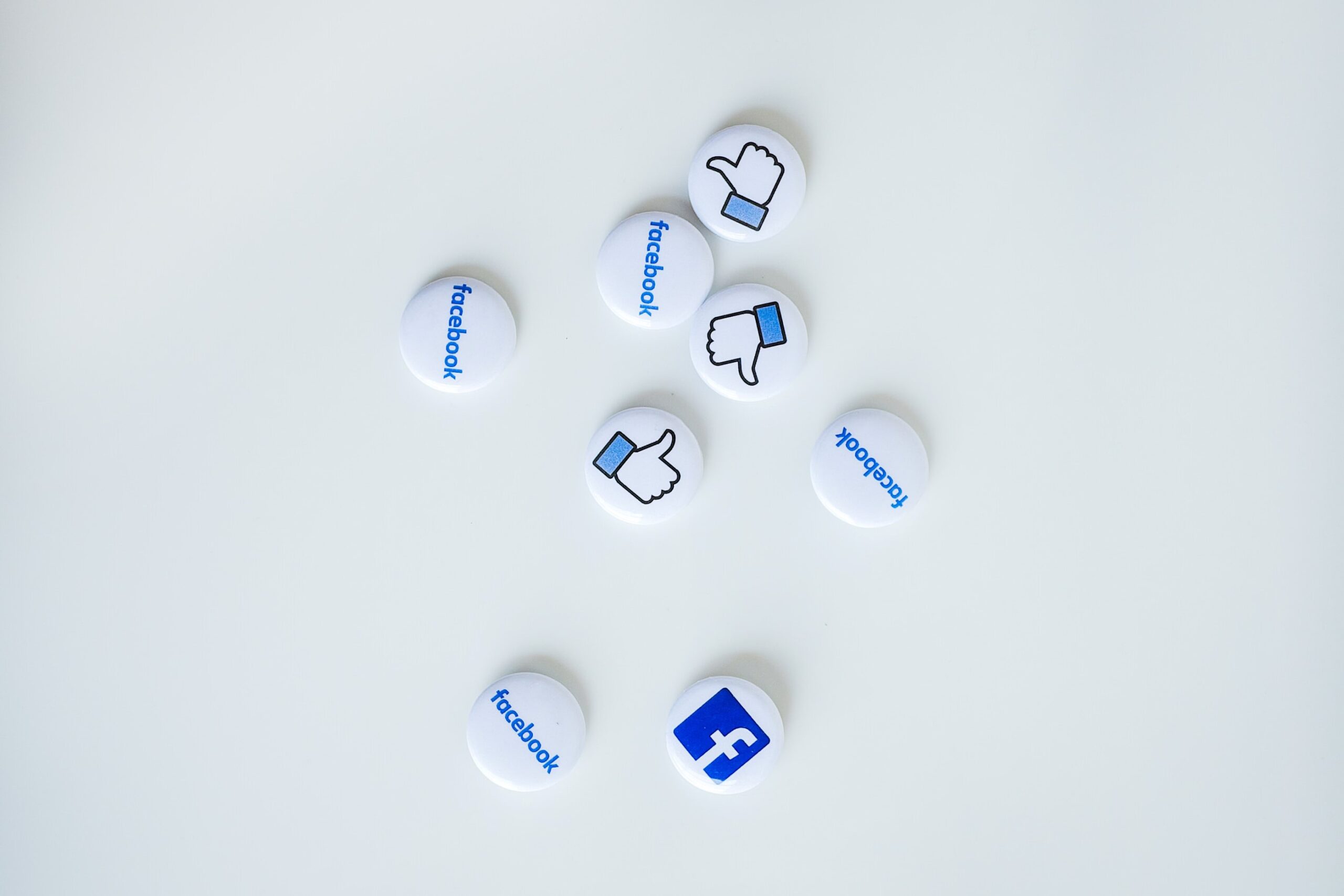 social media icons made into buttons