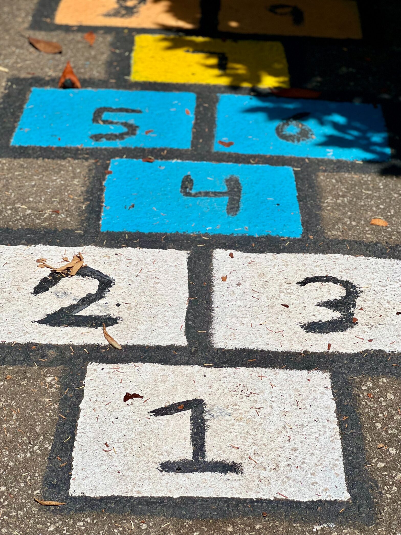 Hopscotch course